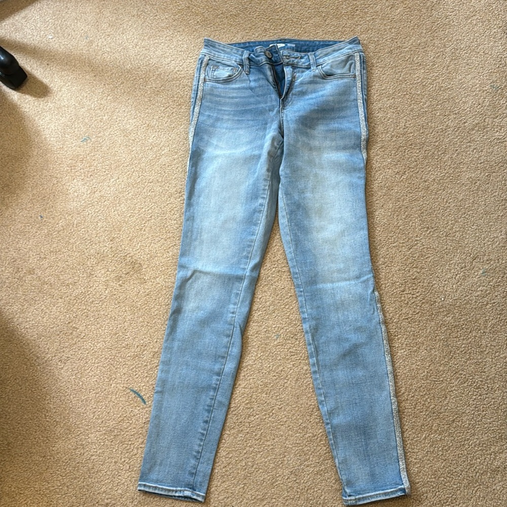 Faded rockstar jeans